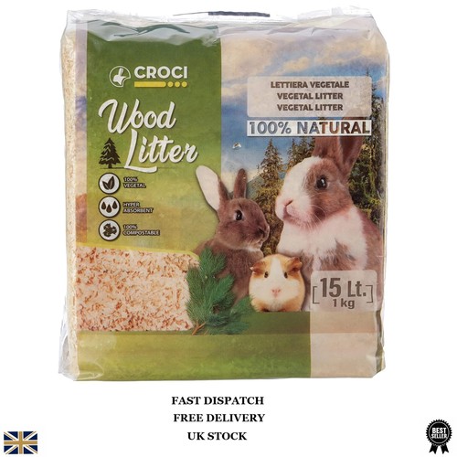 Wood litter for rodents kg - for, rodents,