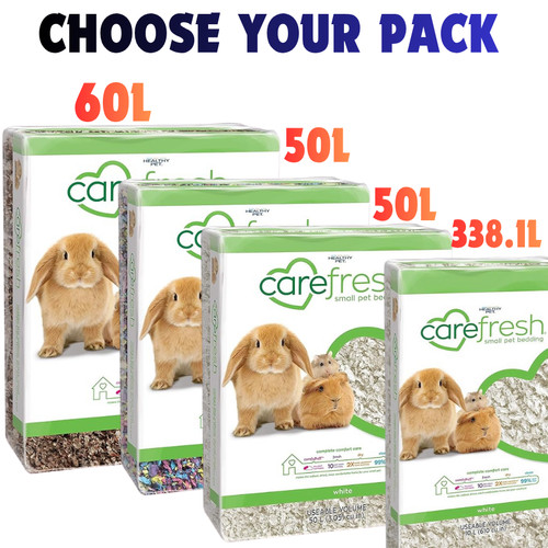 Carefresh white paper bedding - white,