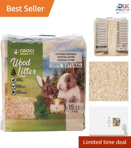 Unscented natural wood litter - wood,