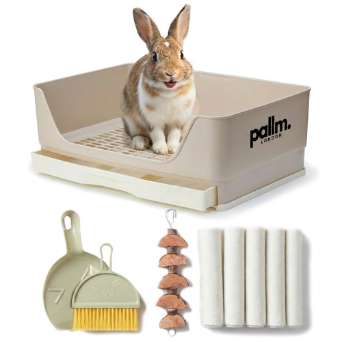 Large rabbit litter tray with - large,