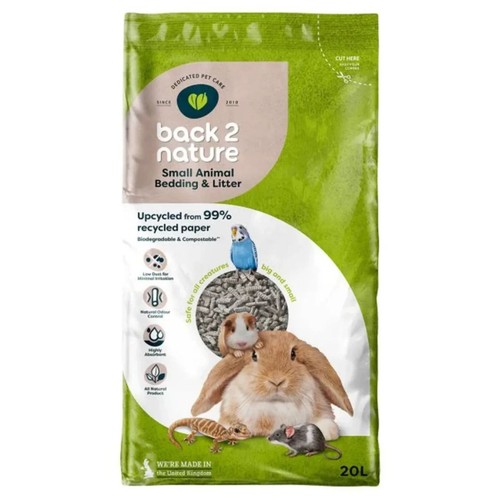 Small animal bedding 20l - bedding, back